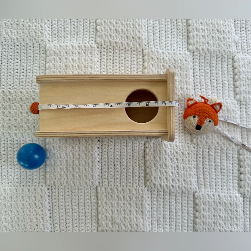 Monti Kids Wooden Permanence Box with Drawer